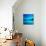 Composition in Blue-Philippe Sainte-Laudy-Mounted Photographic Print displayed on a wall