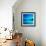 Composition in Blue-Philippe Sainte-Laudy-Framed Photographic Print displayed on a wall
