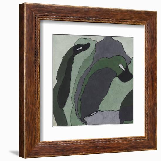 Composition in Green and Gray (Untitled), about 1930-Arthur Dove-Framed Art Print