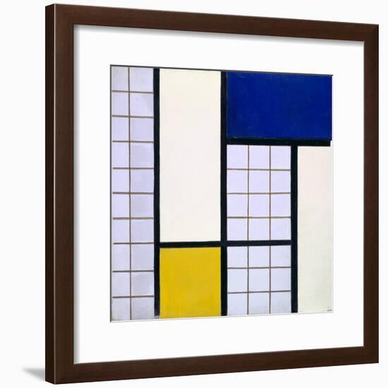 Composition in Half-Tones, 1928-Theo Van Doesburg-Framed Giclee Print