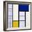 Composition in Half-Tones, 1928-Theo Van Doesburg-Framed Giclee Print