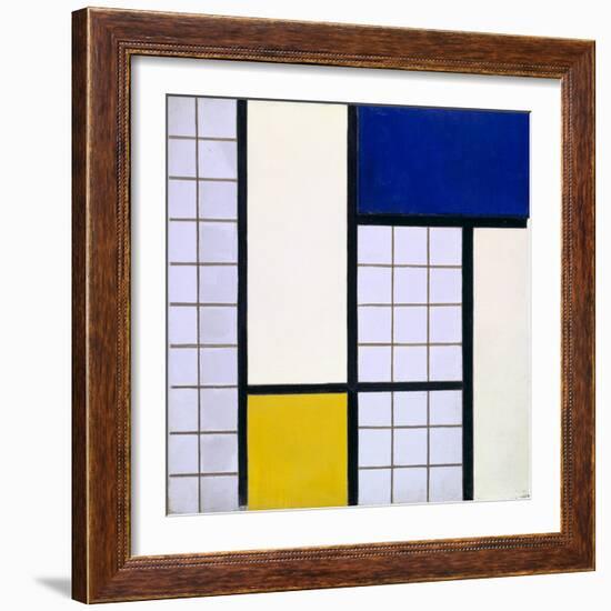 Composition in Half-Tones, 1928-Theo Van Doesburg-Framed Giclee Print