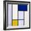 Composition in Half-Tones, 1928-Theo Van Doesburg-Framed Giclee Print