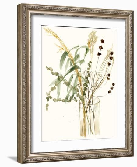 Composition in Vase I-Jennifer Goldberger-Framed Art Print