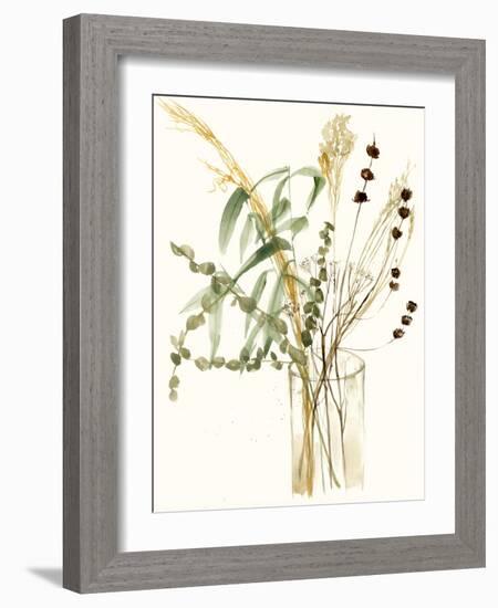 Composition in Vase I-Jennifer Goldberger-Framed Art Print