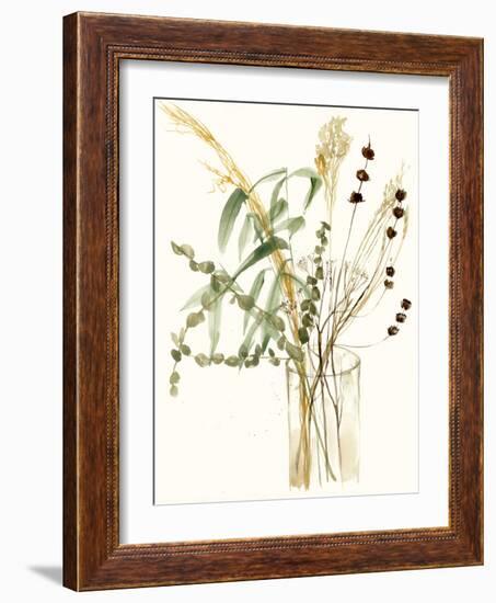 Composition in Vase I-Jennifer Goldberger-Framed Art Print