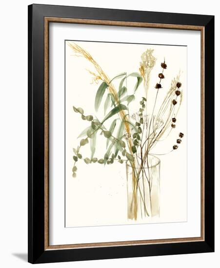 Composition in Vase I-Jennifer Goldberger-Framed Art Print