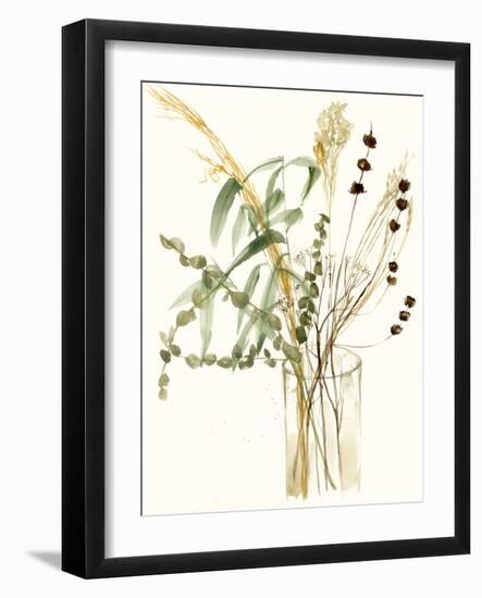 Composition in Vase I-Jennifer Goldberger-Framed Art Print