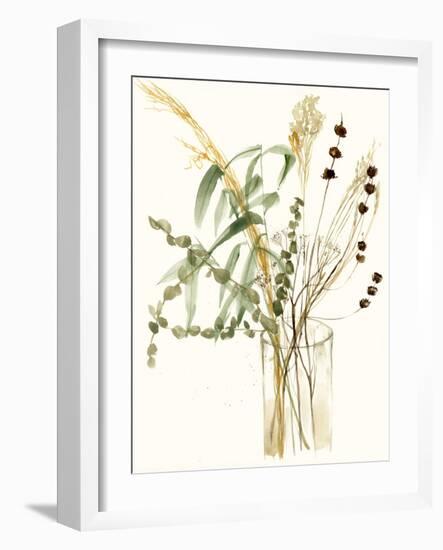 Composition in Vase I-Jennifer Goldberger-Framed Art Print