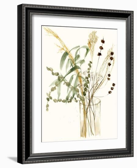 Composition in Vase I-Jennifer Goldberger-Framed Art Print