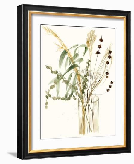 Composition in Vase I-Jennifer Goldberger-Framed Art Print