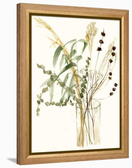 Composition in Vase I-Jennifer Goldberger-Framed Stretched Canvas