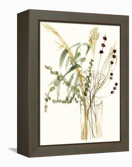 Composition in Vase I-Jennifer Goldberger-Framed Stretched Canvas