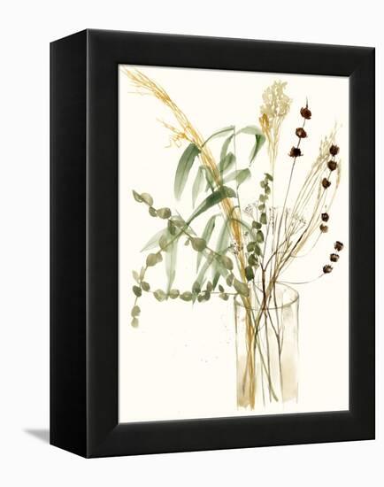 Composition in Vase I-Jennifer Goldberger-Framed Stretched Canvas