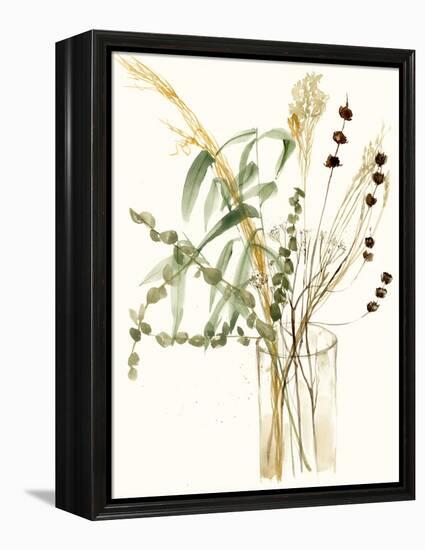 Composition in Vase I-Jennifer Goldberger-Framed Stretched Canvas