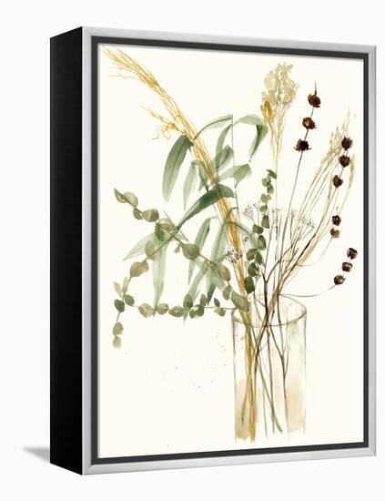 Composition in Vase I-Jennifer Goldberger-Framed Stretched Canvas