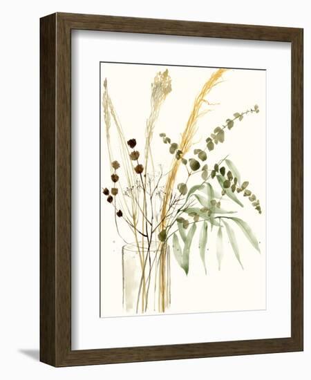 Composition in Vase II-Jennifer Goldberger-Framed Premium Giclee Print