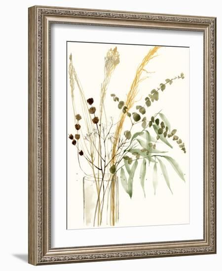 Composition in Vase II-Jennifer Goldberger-Framed Art Print