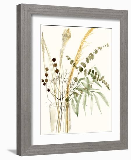 Composition in Vase II-Jennifer Goldberger-Framed Art Print