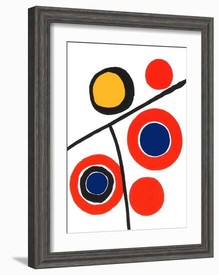 Composition IV-Alexander Calder-Framed Premium Edition