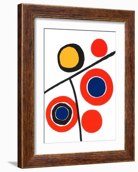 Composition IV-Alexander Calder-Framed Premium Edition