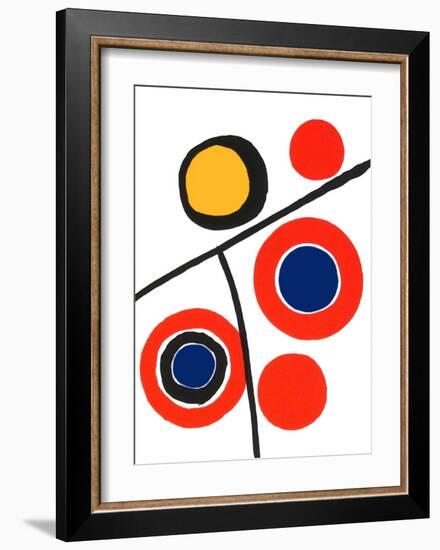 Composition IV-Alexander Calder-Framed Premium Edition