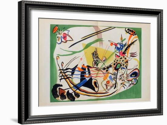 Composition IX-Wassily Kandinsky-Framed Premium Edition