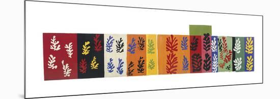 Composition (Les Velours), 1947-Henri Matisse-Mounted Art Print