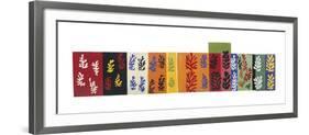 Composition (Les Velours), 1947-Henri Matisse-Framed Art Print