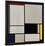 Composition No. 2-Piet Mondrian-Framed Art Print