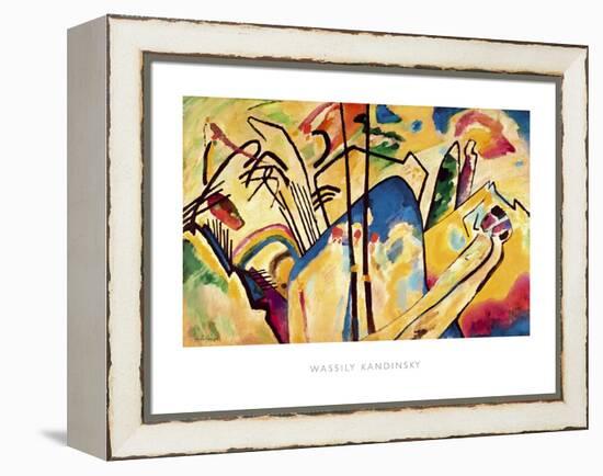 Composition no.4, 1911-Wassily Kandinsky-Framed Stretched Canvas