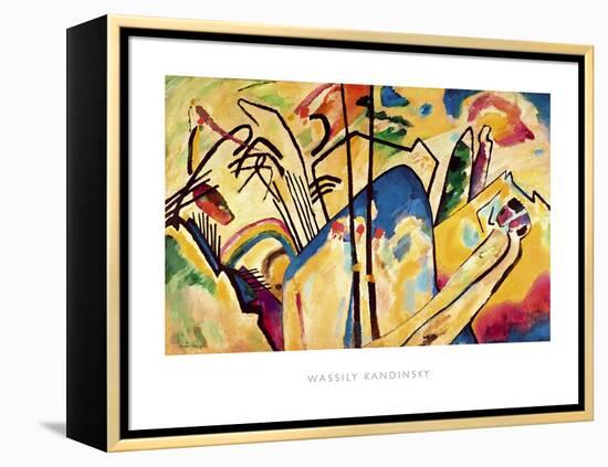 Composition no.4, 1911-Wassily Kandinsky-Framed Stretched Canvas