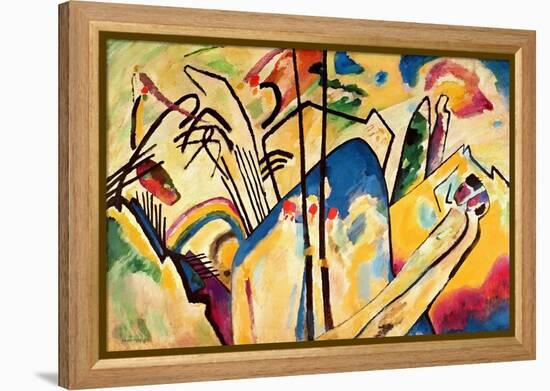 Composition No. 4, 1911-Wassily Kandinsky-Framed Premier Image Canvas
