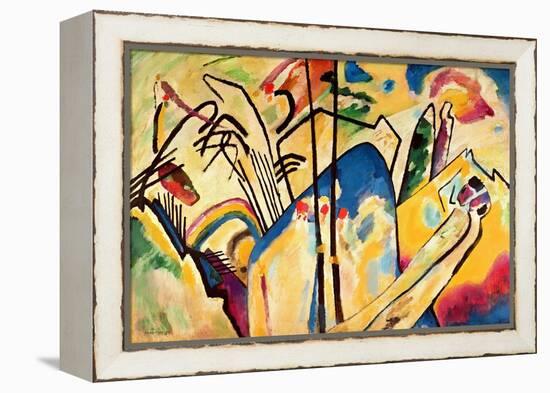 Composition No. 4, 1911-Wassily Kandinsky-Framed Premier Image Canvas