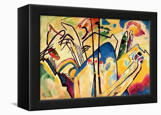 Composition No. 4, 1911-Wassily Kandinsky-Framed Premier Image Canvas