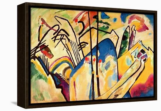 Composition No. 4, 1911-Wassily Kandinsky-Framed Premier Image Canvas