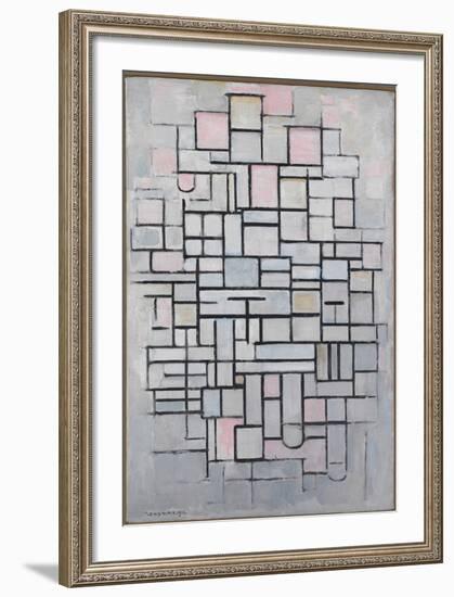 Composition No.6., 1914-Piet Mondrian-Framed Art Print