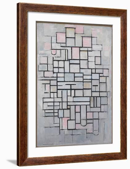 Composition No.6., 1914-Piet Mondrian-Framed Art Print