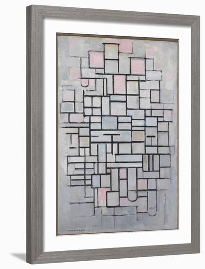 Composition No.6., 1914-Piet Mondrian-Framed Art Print