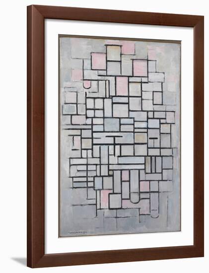 Composition No.6., 1914-Piet Mondrian-Framed Art Print