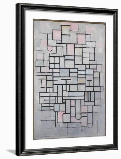 Composition No.6., 1914-Piet Mondrian-Framed Art Print