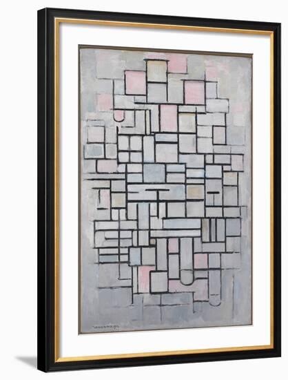 Composition No.6., 1914-Piet Mondrian-Framed Art Print