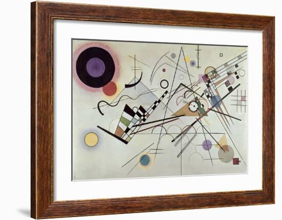 Composition no.8, 1923-Wassily Kandinsky-Framed Art Print
