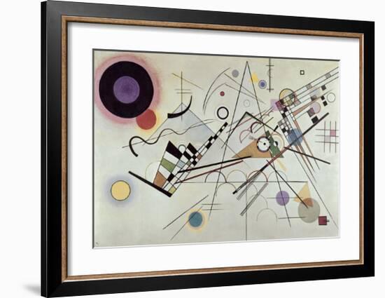 Composition no.8, 1923-Wassily Kandinsky-Framed Art Print