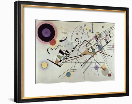 Composition no.8, 1923-Wassily Kandinsky-Framed Art Print