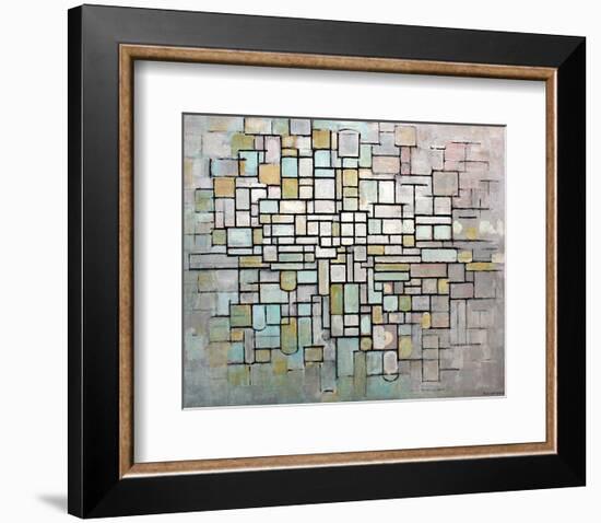 Composition No. II-Piet Mondrian-Framed Art Print