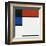 Composition No. III / Fox Trot B with Black, Red, Blue and Yellow, 1929-Piet Mondrian-Framed Art Print