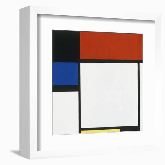 Composition No. III / Fox Trot B with Black, Red, Blue and Yellow, 1929-Piet Mondrian-Framed Art Print