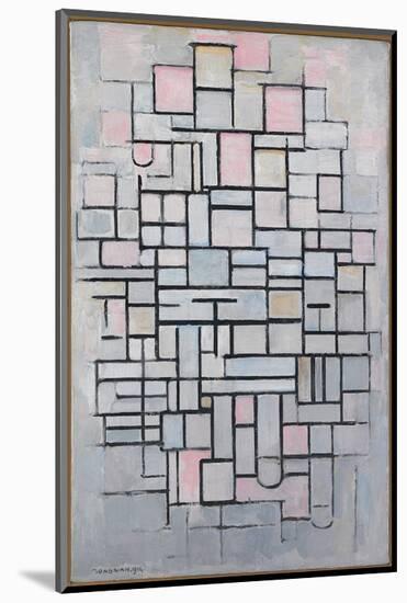 Composition No. IV-Piet Mondrian-Mounted Art Print