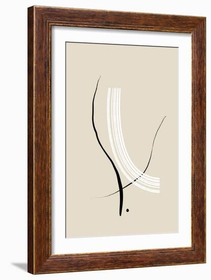 Composition of Lines - The Third-Unknown Uplusmestudio-Framed Giclee Print